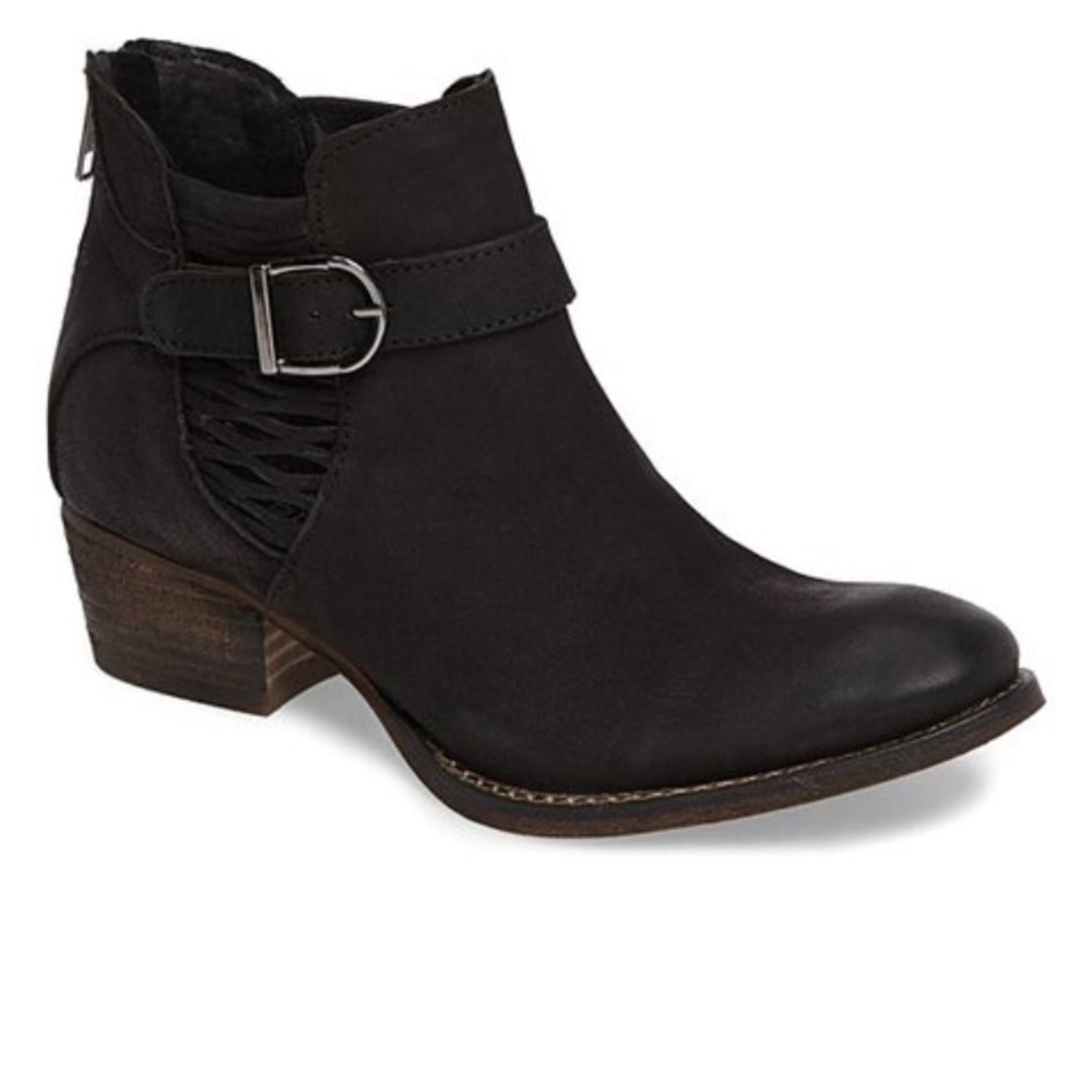 black Leather booties !